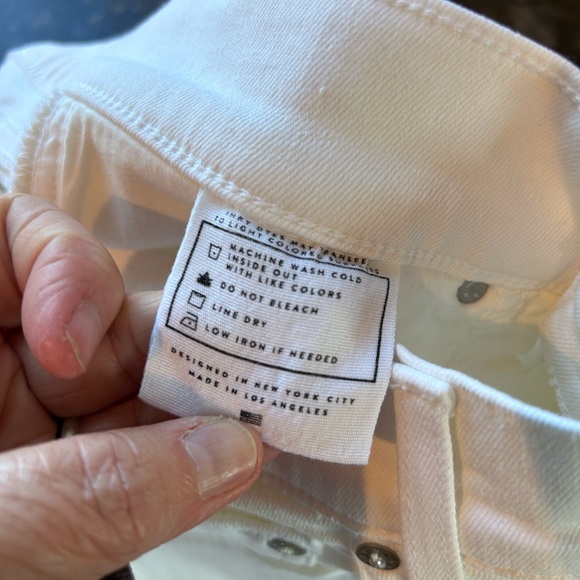 NWOT AYR The Pop straight leg ankle jeans in salt water. Made in LA. Soft. Sz 29 - Picture 11 of 16